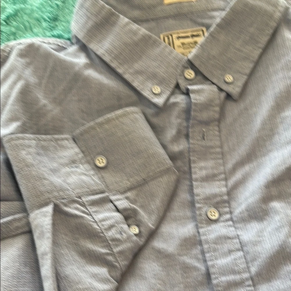 🦸‍♂️Big & Tall : Alexander Julian Blue Casual Button Down Shirt Timeless Style - Picture 4 of 4